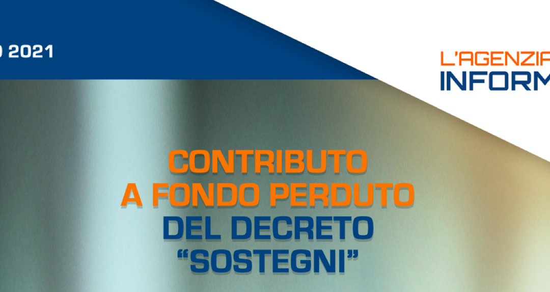 Decreto Sostegni: contributo a fondo perduto per la Partita IVA