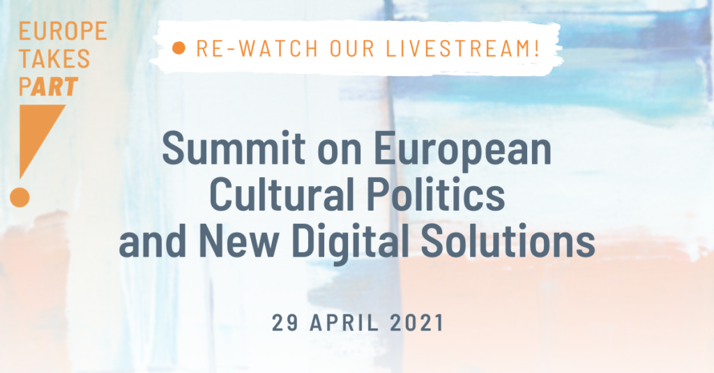 L’Europa della cultura digitale: politiche culturali, coesione sociale e digitalizzazione