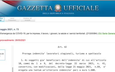 Decreto Sostegni bis: ultimi giorni per chiedere il bonus
