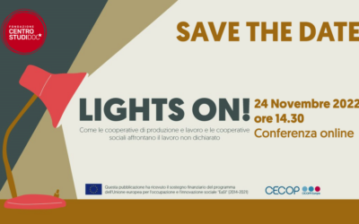 Lights On! Conferenza online su cooperative e lavoro sommerso