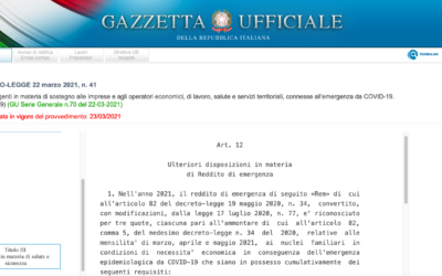 Reddito di Emergenza: chi può fare domanda entro il 30 aprile