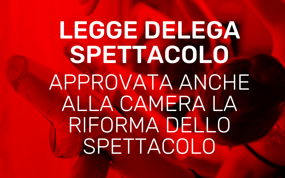 riforma spettacolo