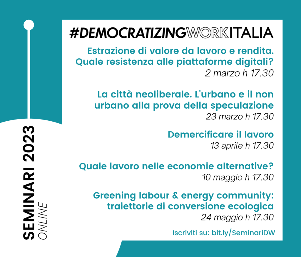 ciclo seminario democratizing work