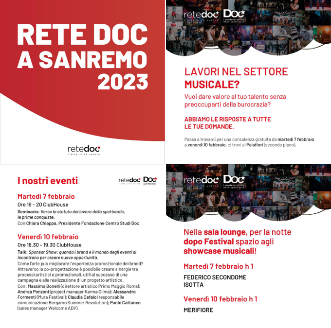 Verso lo statuto del lavoro dello spettacolo: confronto al Festival di Sanremo