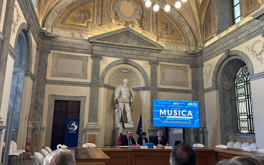 Audizione Musica: proposte verso il primo Codice dello Spettacolo