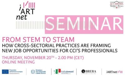 Approccio STEAM: le opportunità di lavoro per cultura e creatività